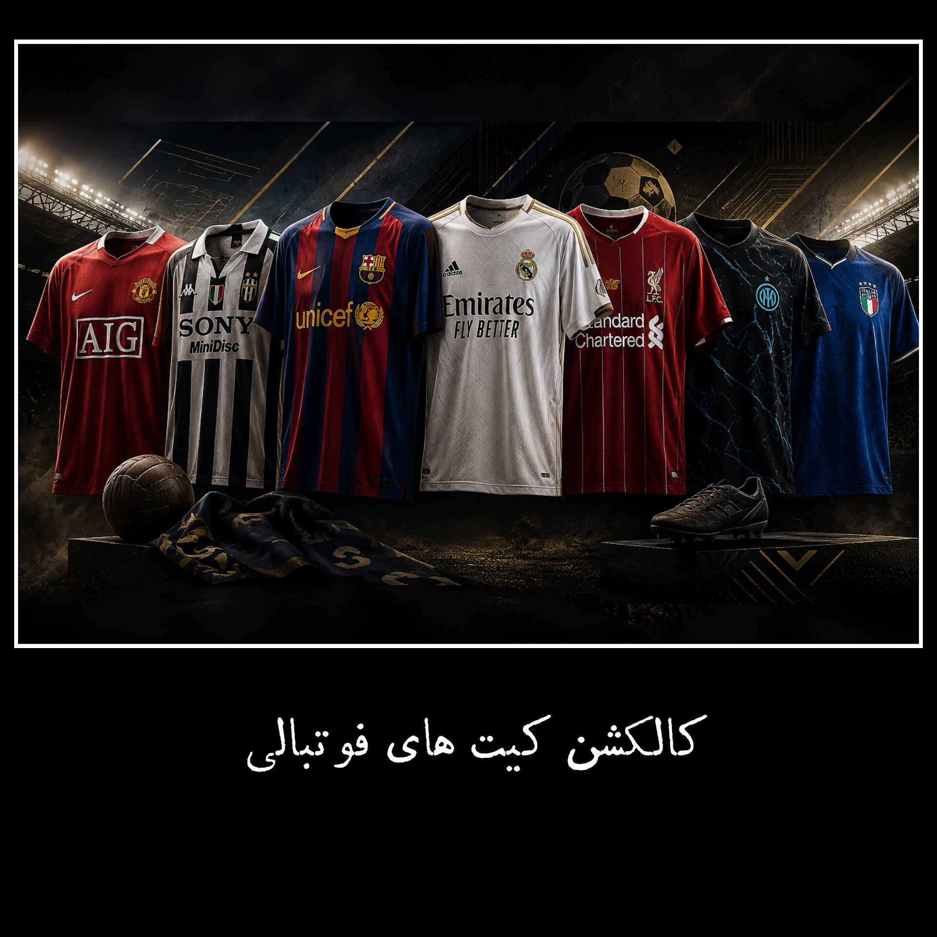 کالکشن کیت های فوتبالی